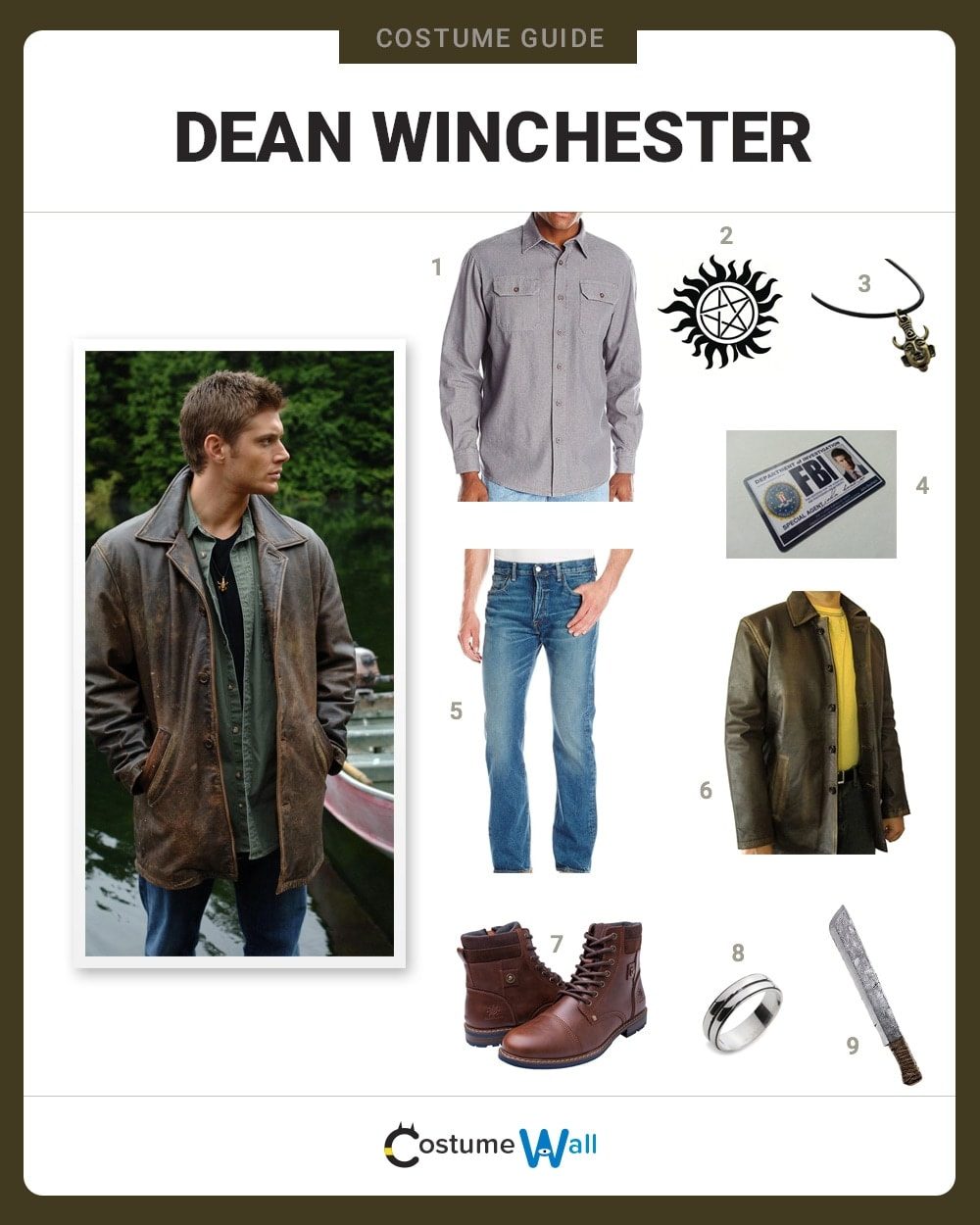 Dean Winchester Costume Guide