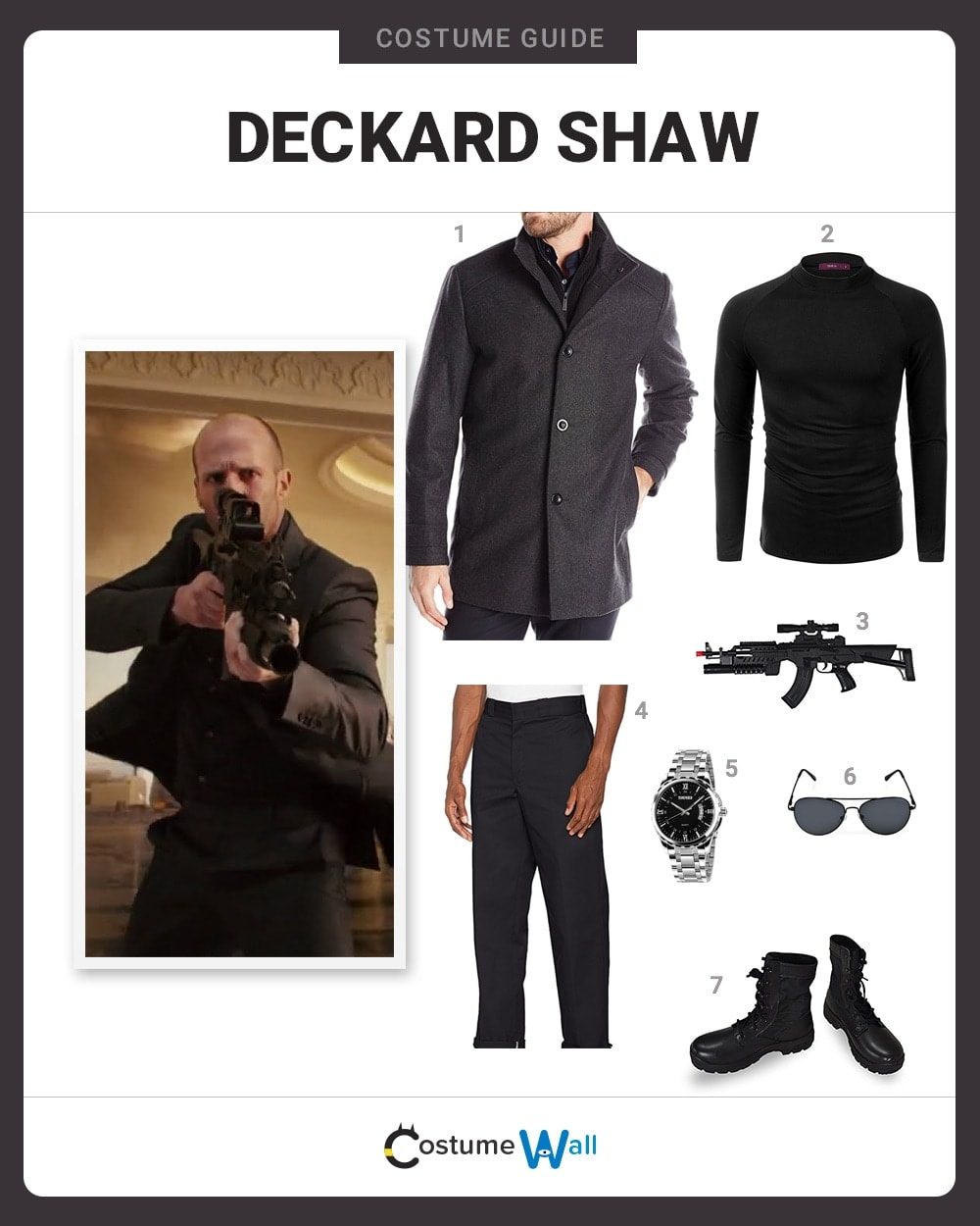 Deckard Shaw Costume Guide