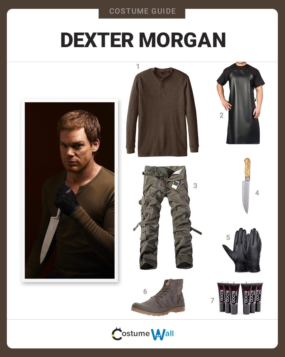 Dexter Morgan Costume Guide