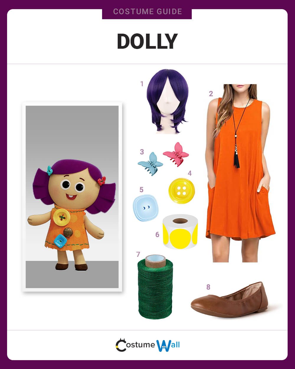 Dolly toy story costume on sale