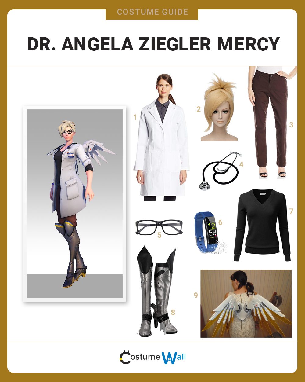 Dr. Angela Ziegler Mercy Costume Guide