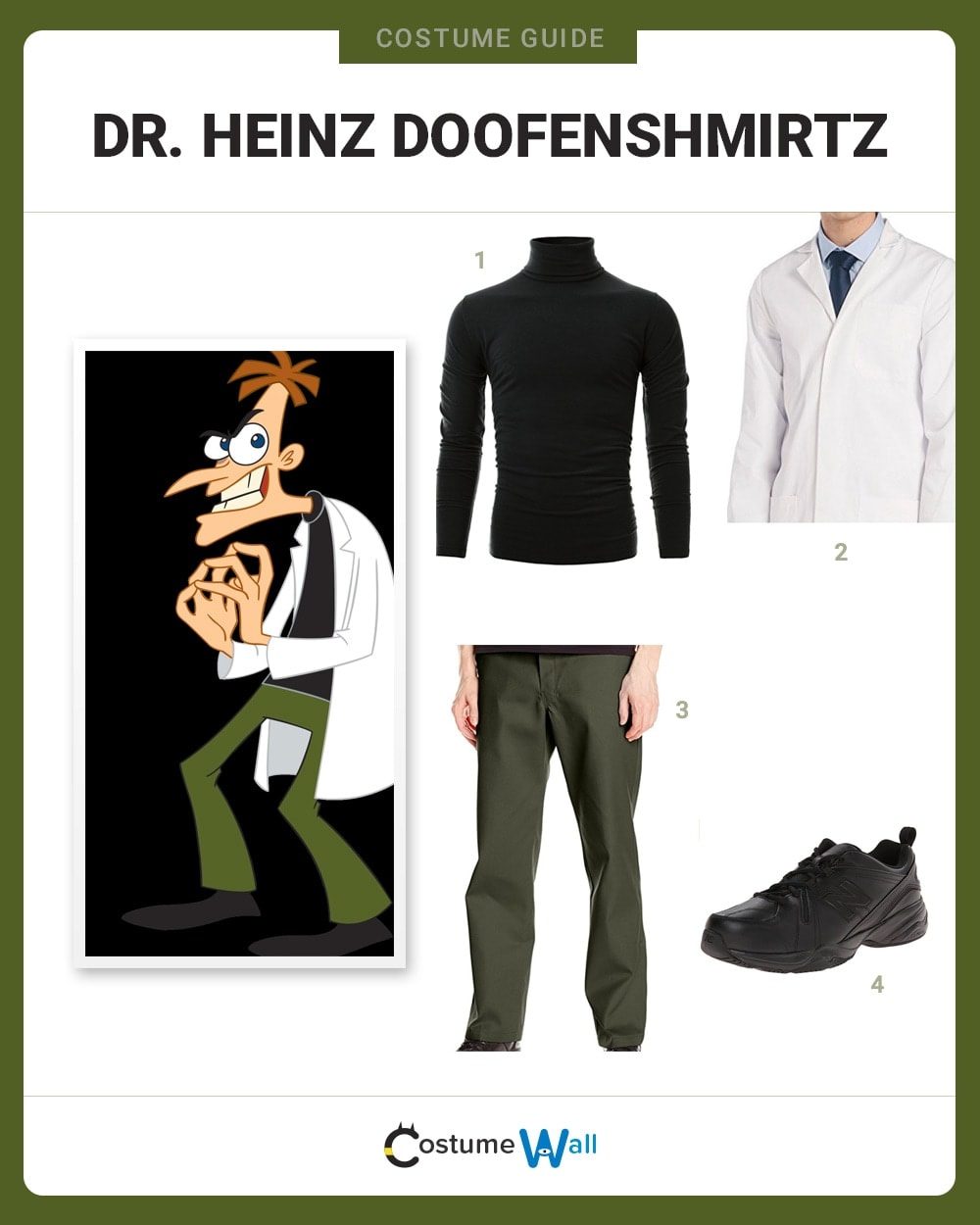 Dr. Heinz Doofenshmirtz Costume Guide