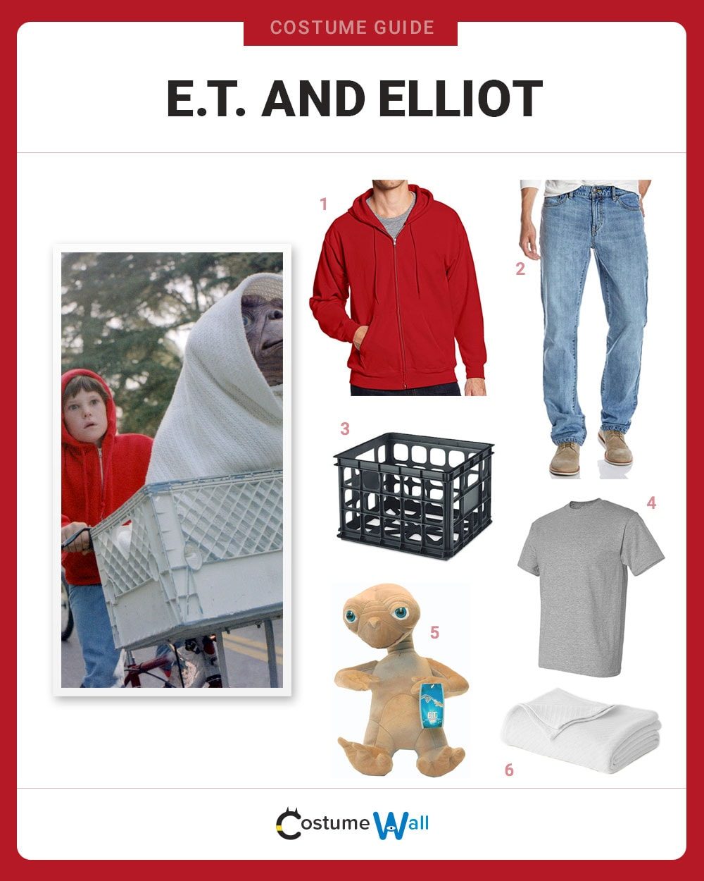 E.T. and Elliot Costume Guide