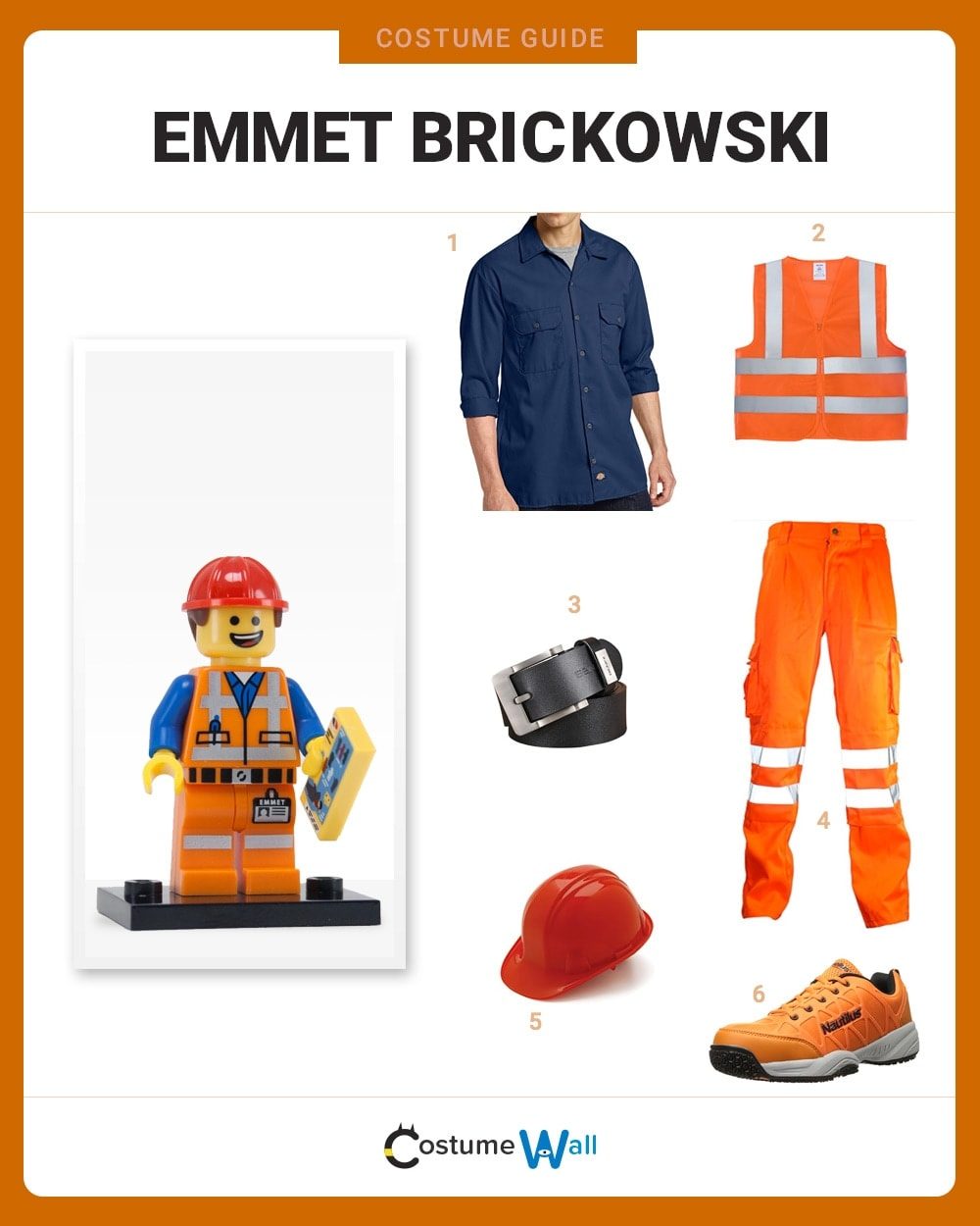 Emmet Brickowski Costume Guide