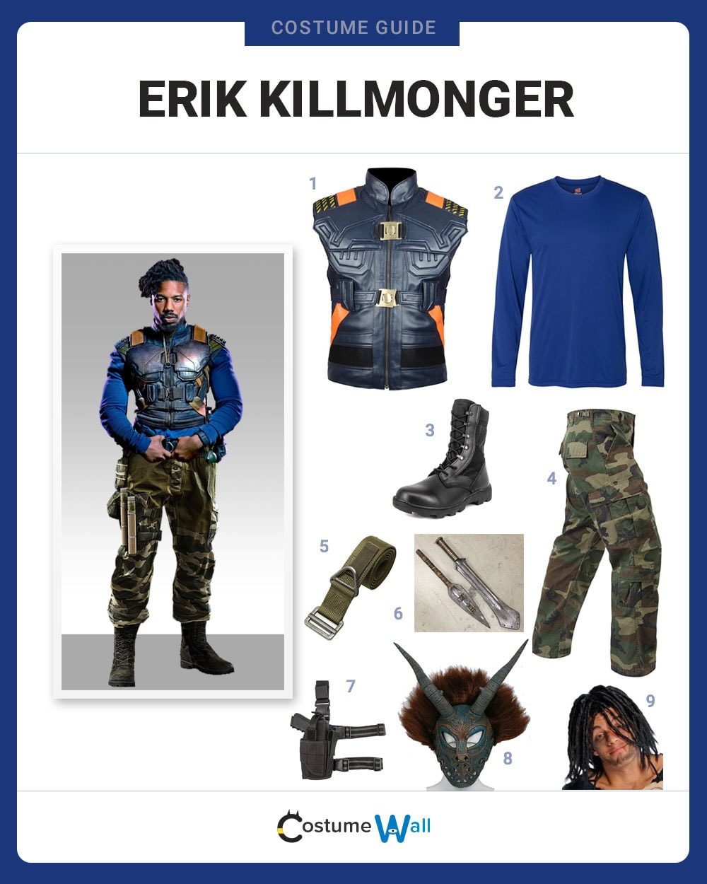 Erik Killmonger Costume Guide