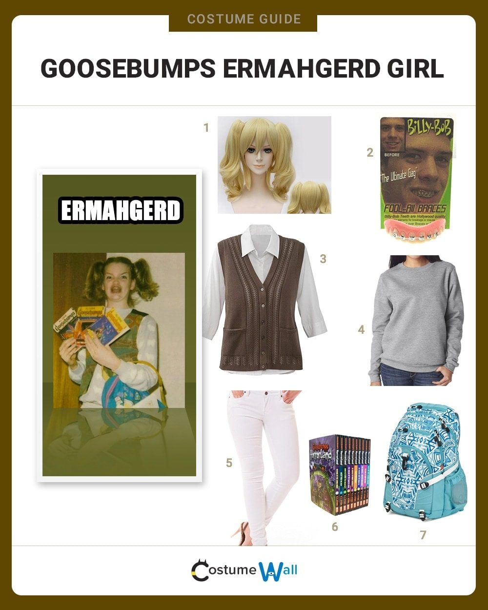 Ermahgerd Girl Costume Guide