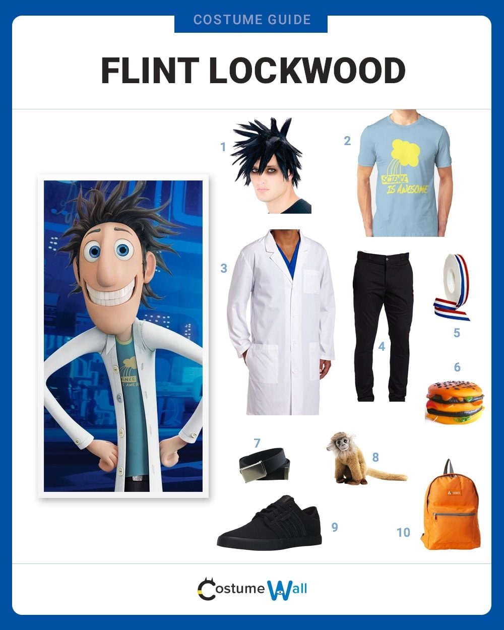 Flint Lockwood Costume Guide