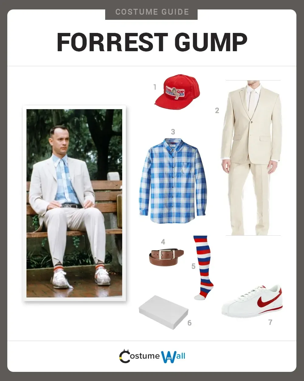 Forrest Gump Halloween Costume