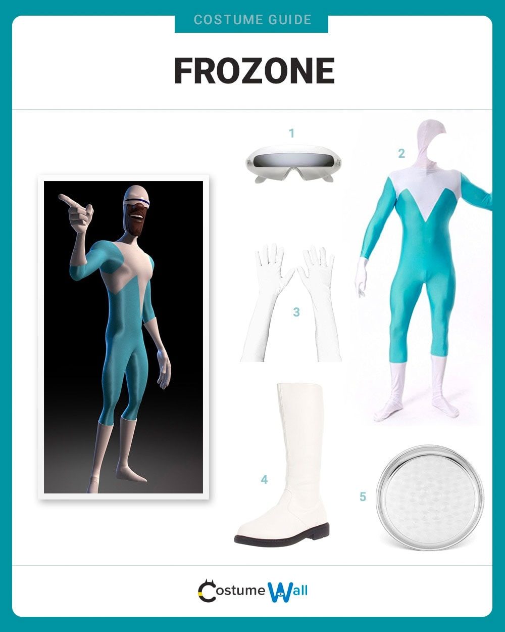 Frozone Costume Guide