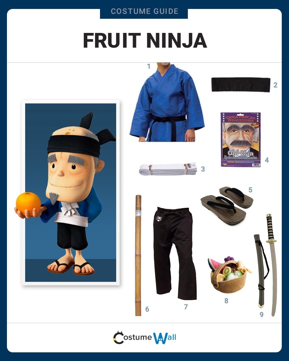 Fruit Ninja Costume Guide