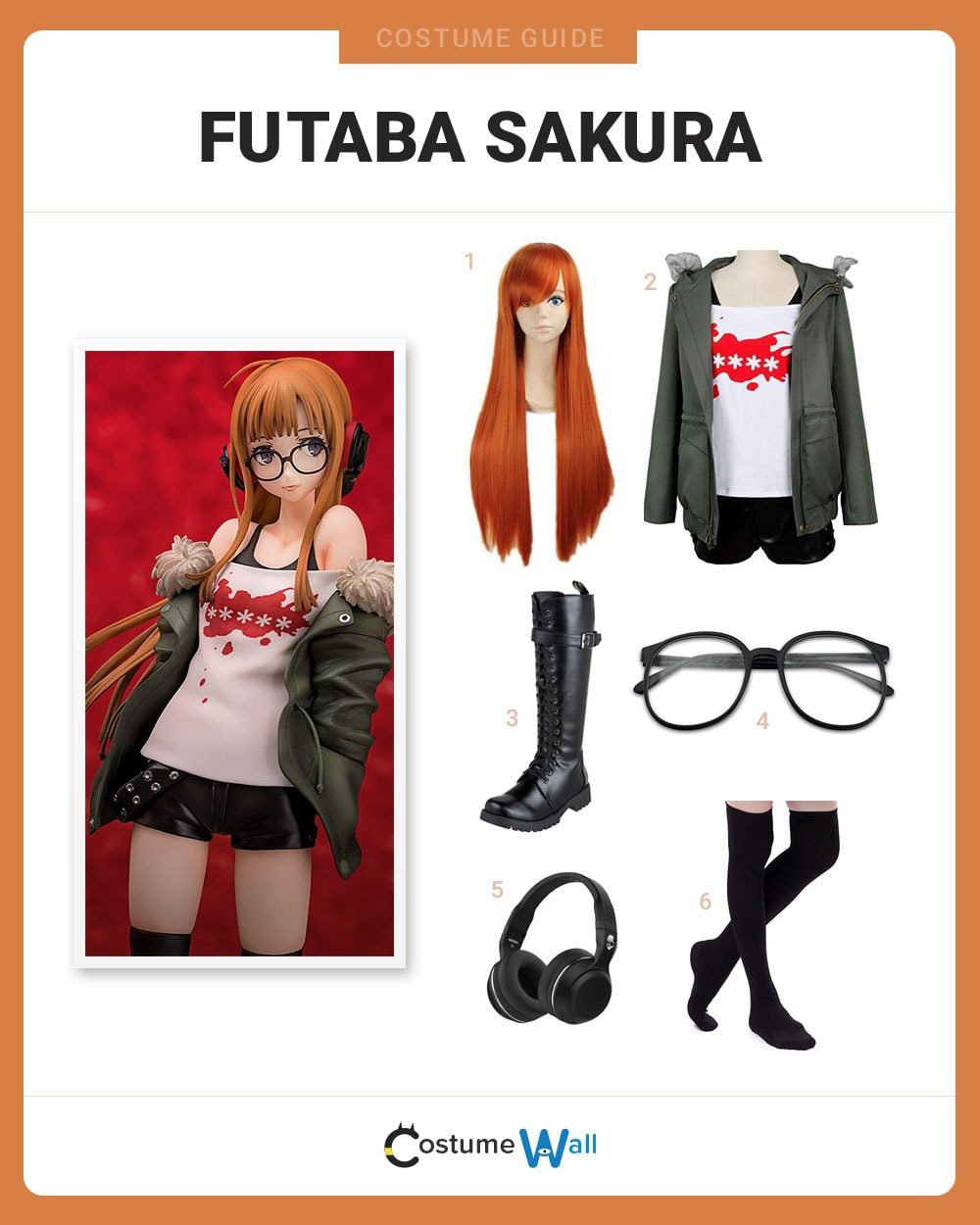 Futaba Sakura Costume Guide