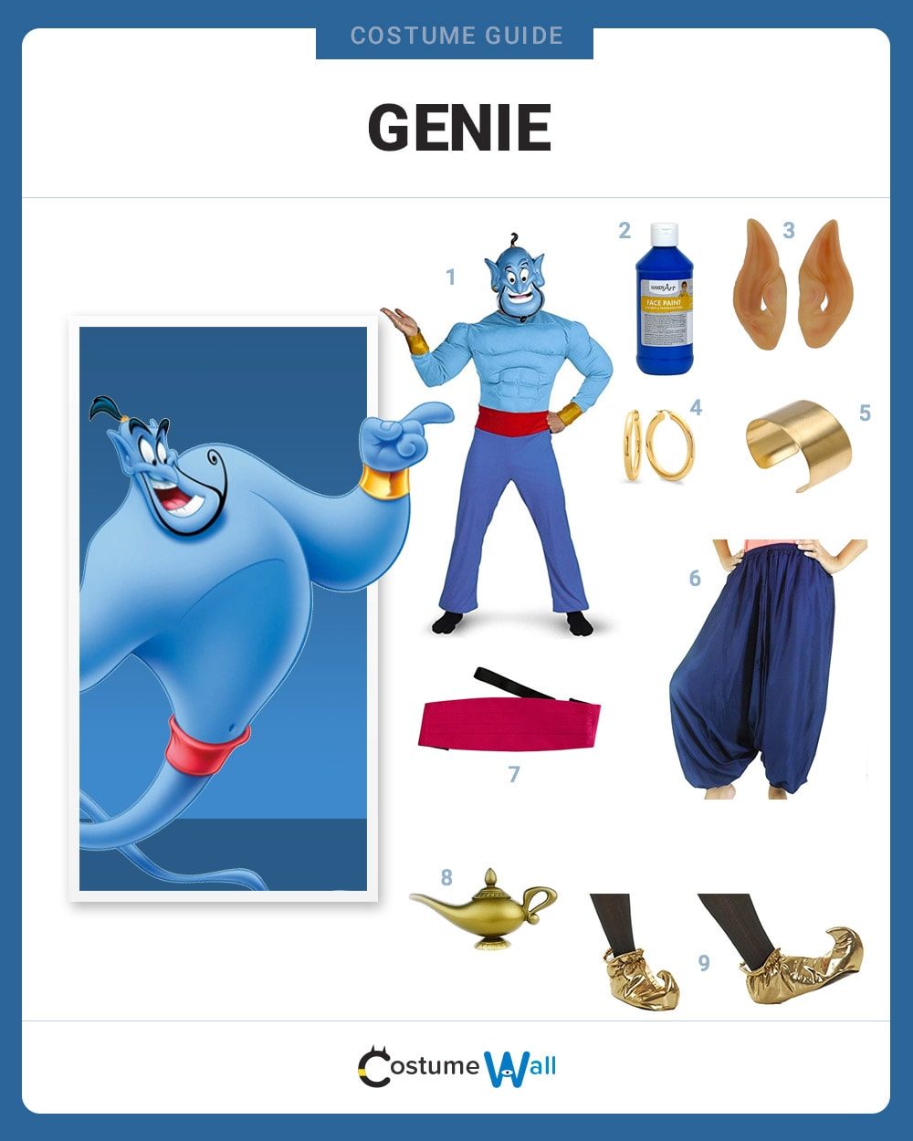 Genie Costume Guide