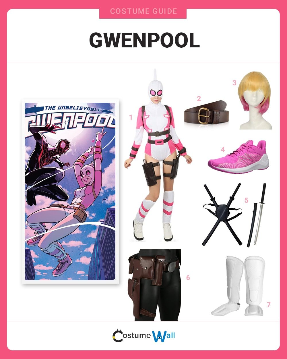 Gwenpool Costume Guide