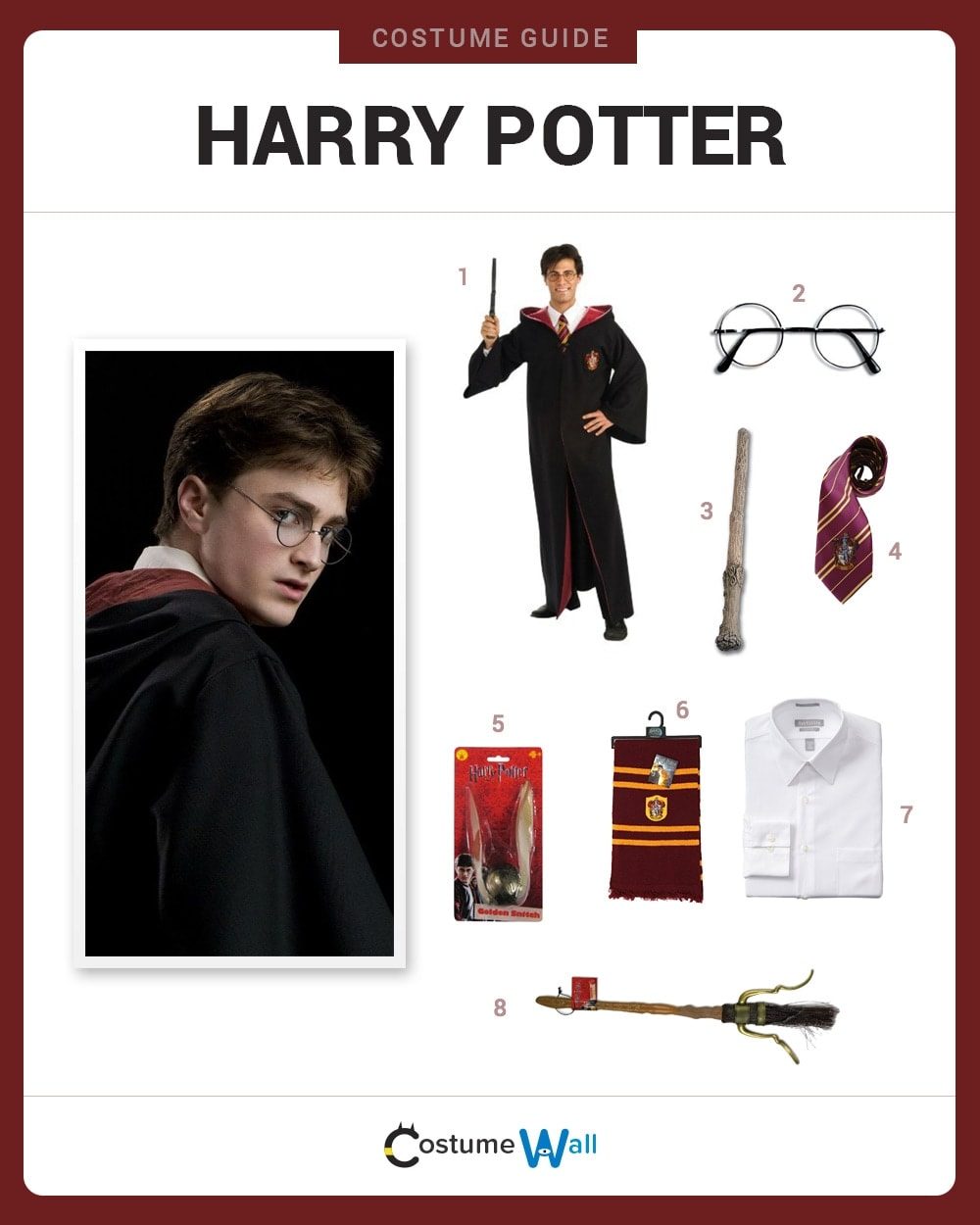 Costume di Halloween di Harry Potter