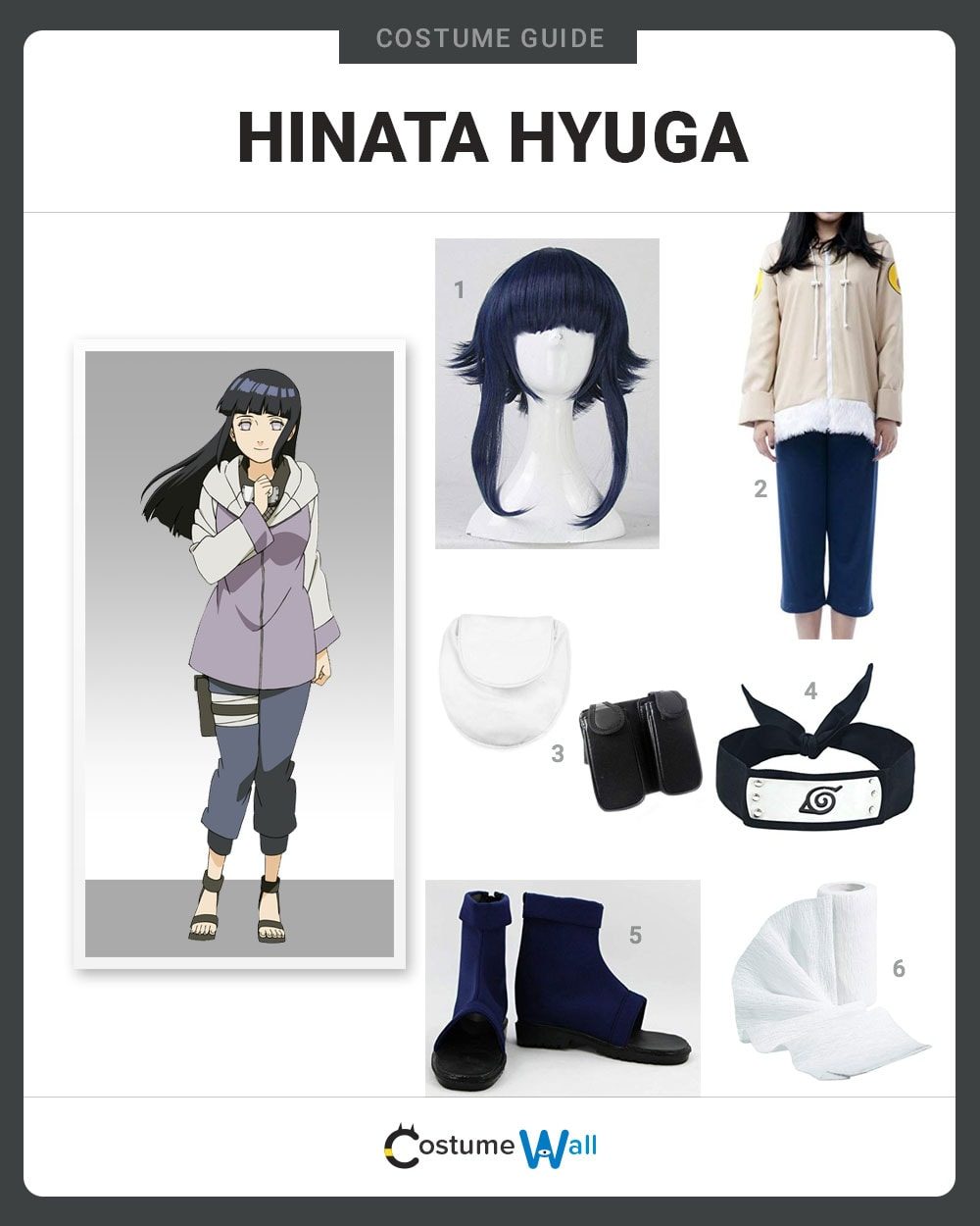 Hinata Hyuga Costume Guide
