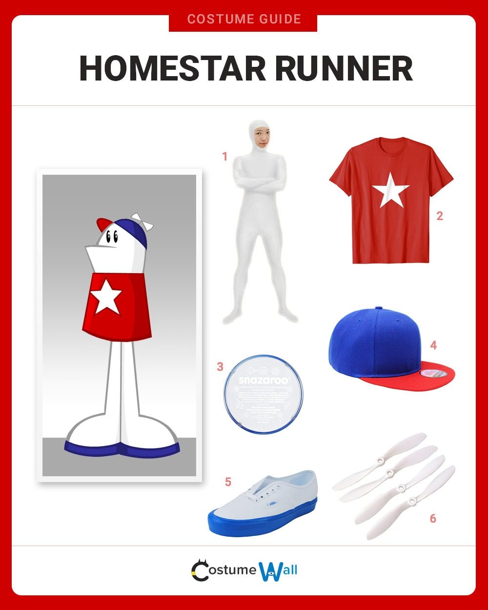 Homestar Runner Costume Guide