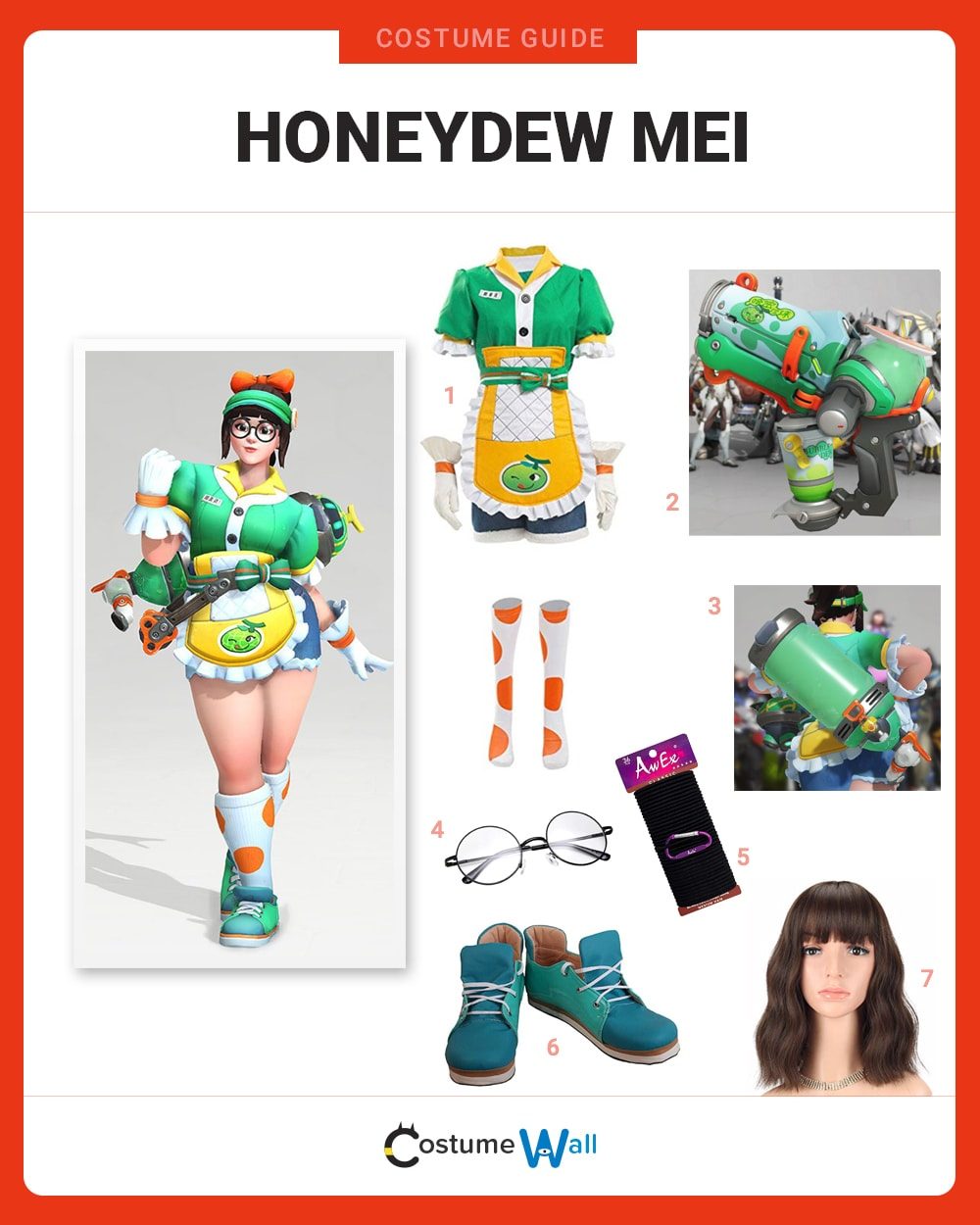 Honeydew Mei Costume Guide