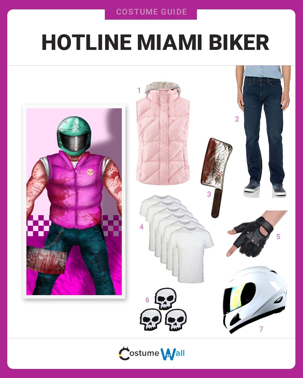 Hotline Miami Biker Costume Guide