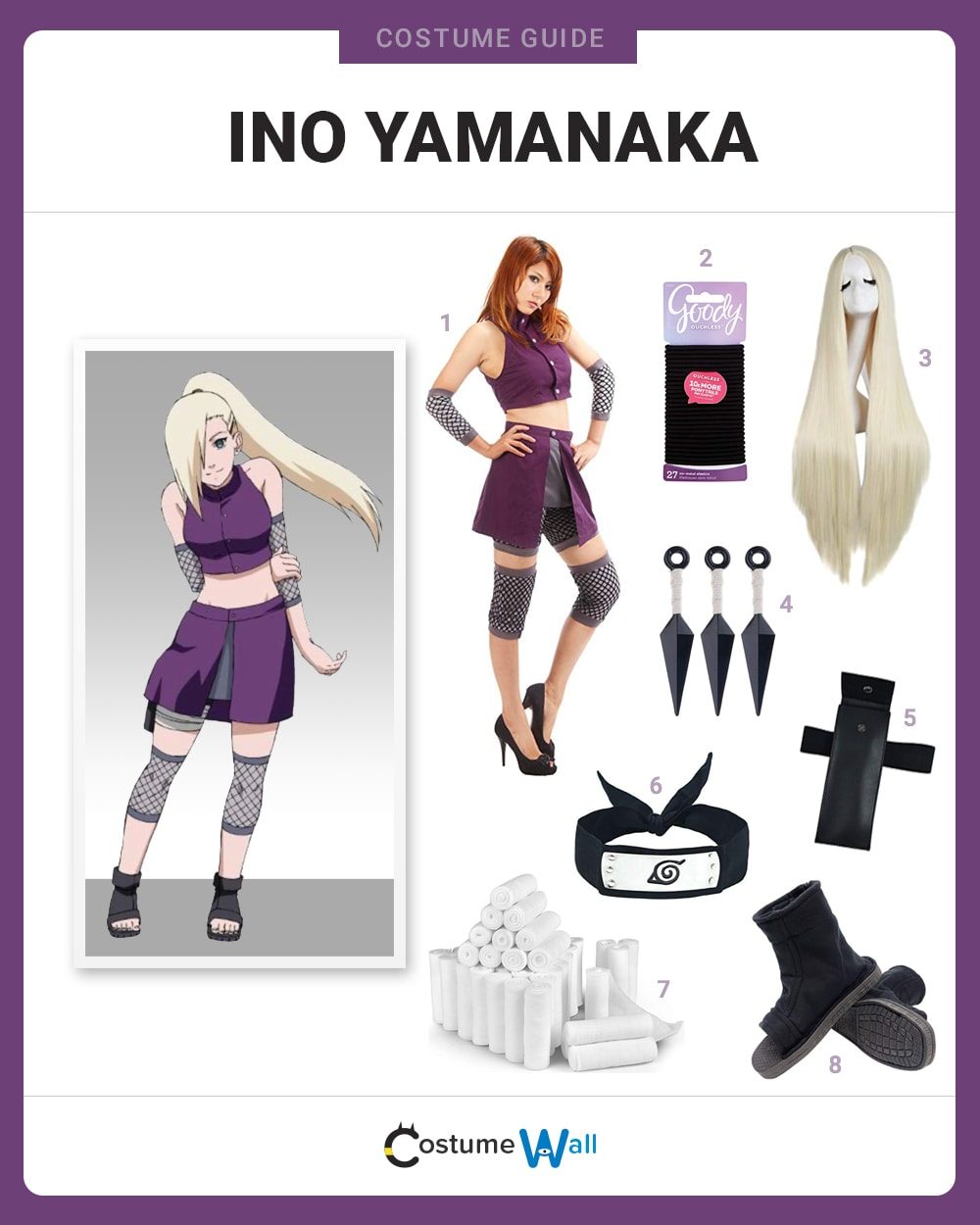 Dress Like Ino Yamanaka Costume | Halloween and Cosplay Guides