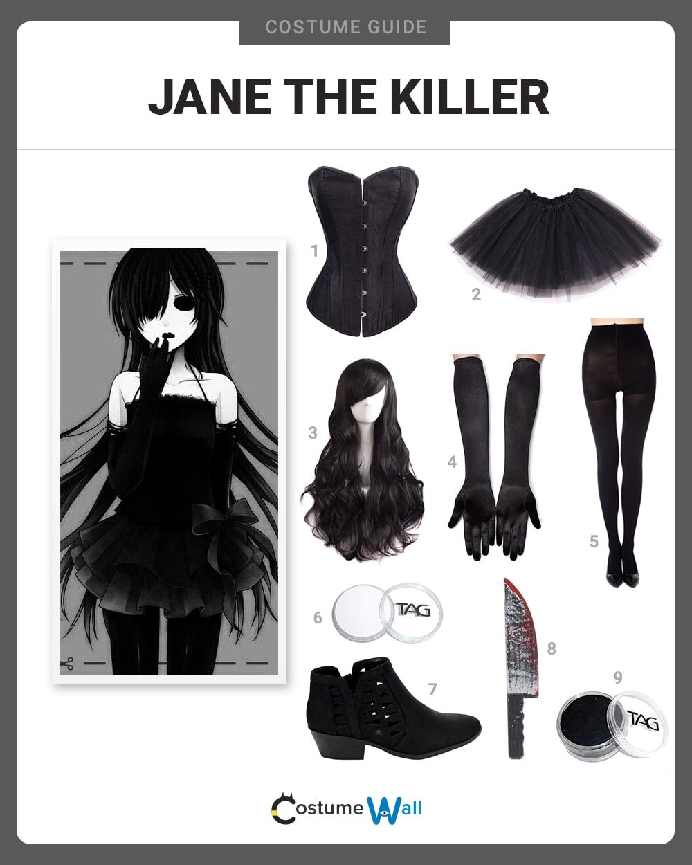 Inmuebles por no mencionar tonto Dress Like Jane the Killer Costume | Halloween and Cosplay Guides