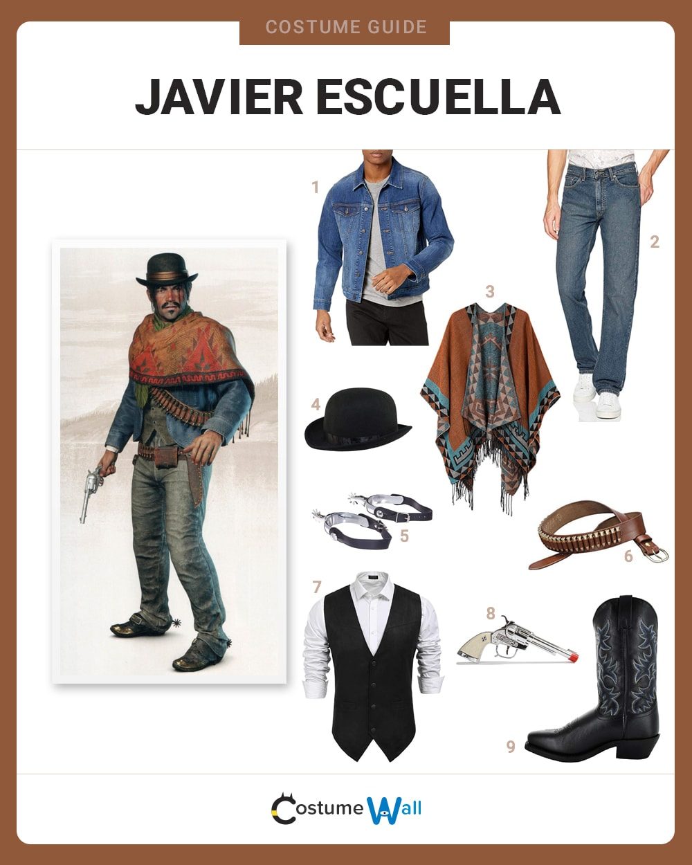 Javier Escuella Costume Guide