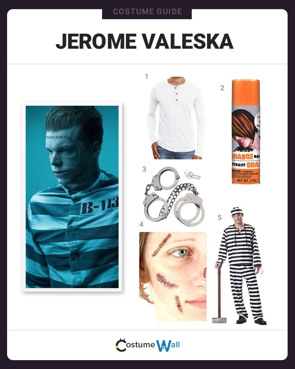 Jerome Valeska Costume Guide