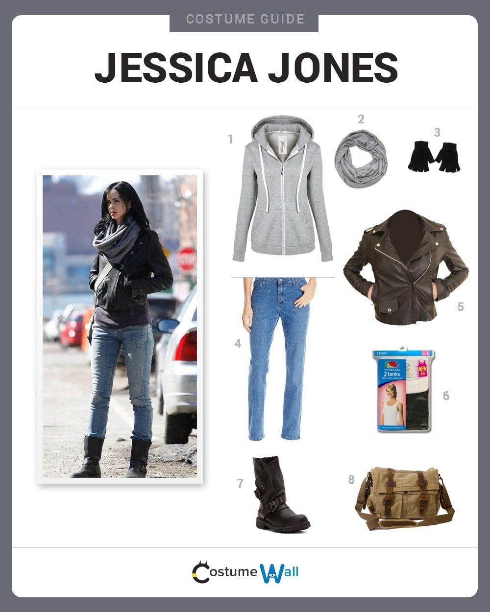 Jessica Jones Costume Guide