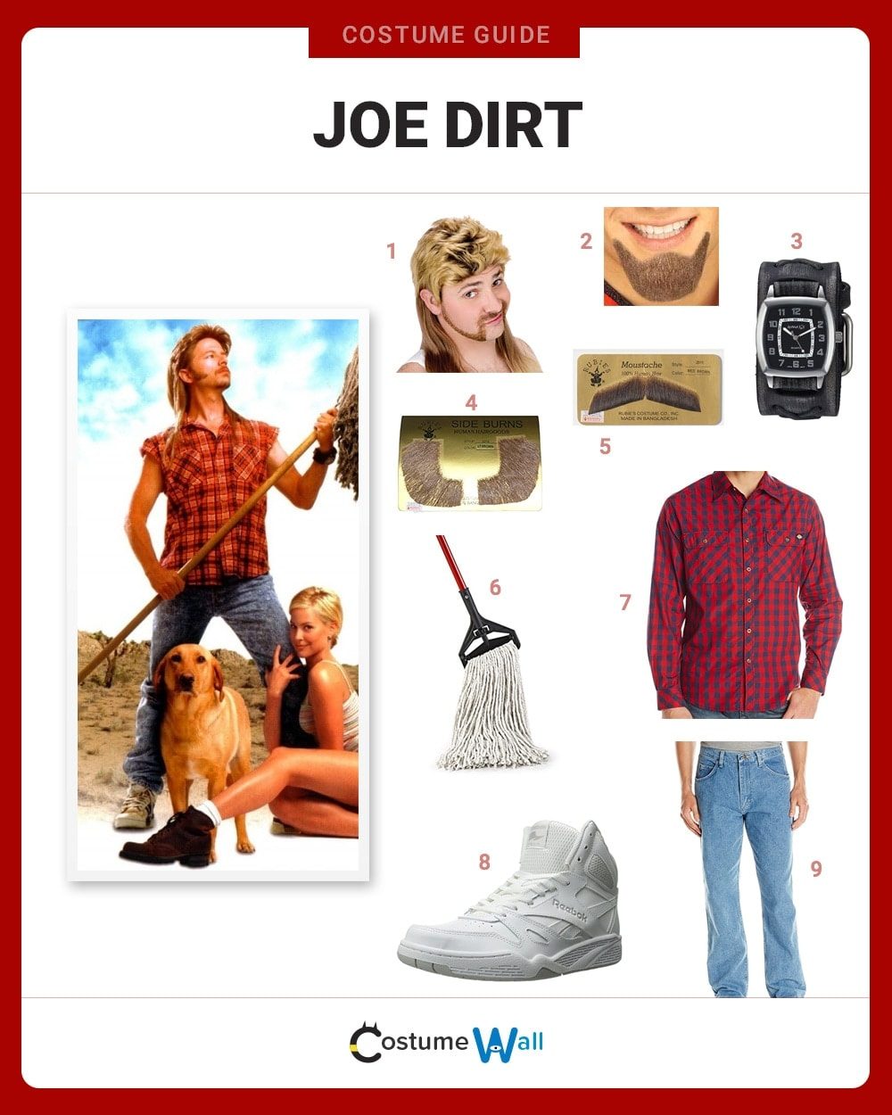 Joe Dirt Costume Guide