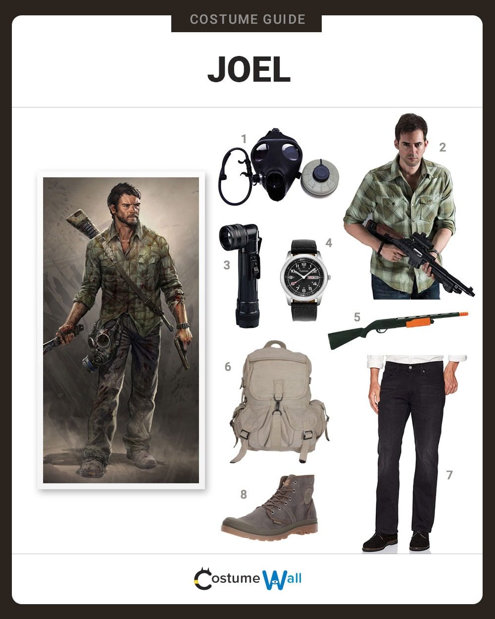 Dress Like Joel Costume  Halloween and Cosplay Guides