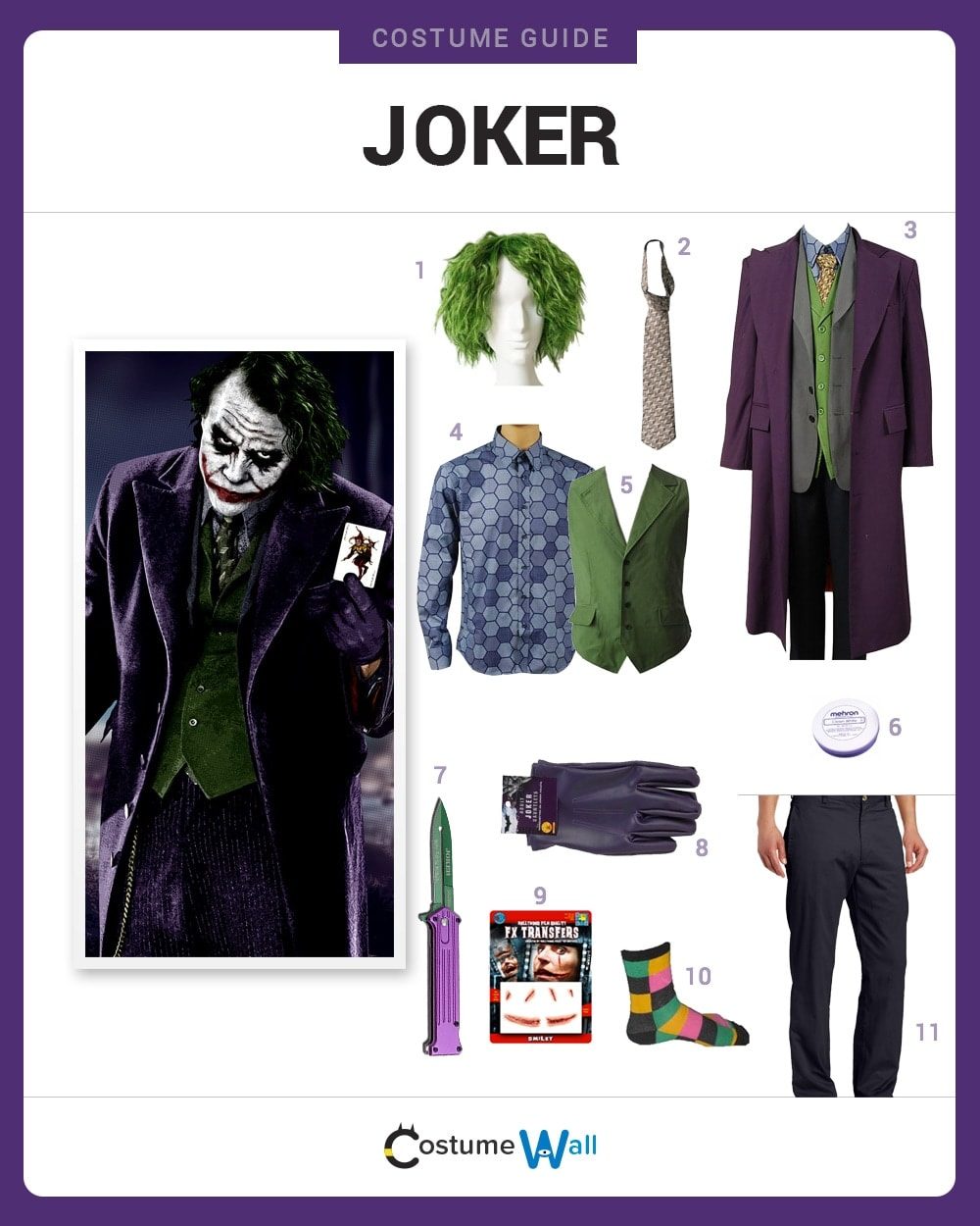 Pin en Joker Cosplay