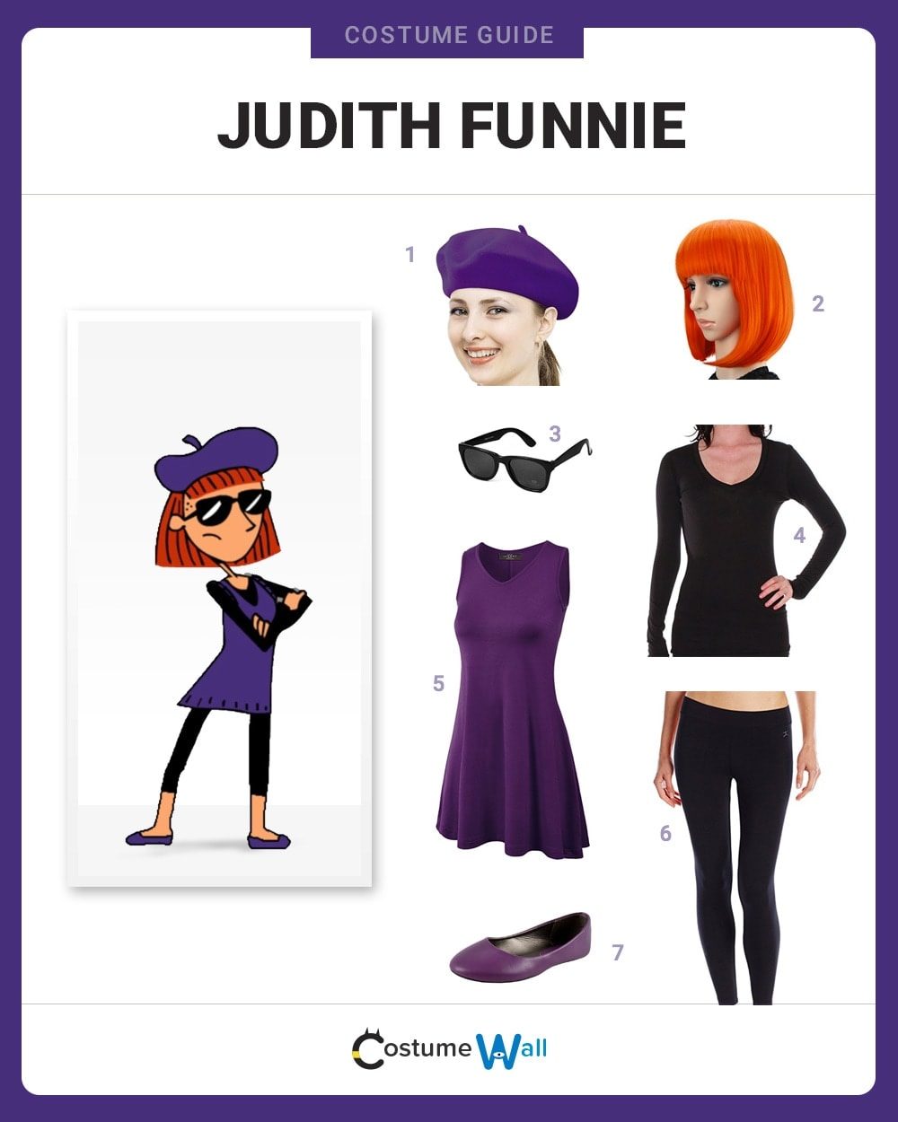 Judith Funnie Costume Guide
