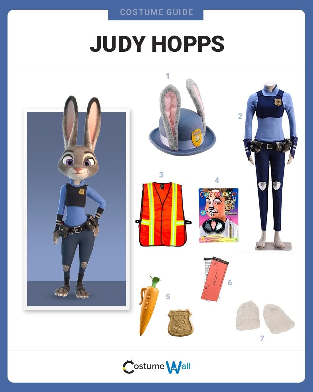 Judy Hopps Costume Guide