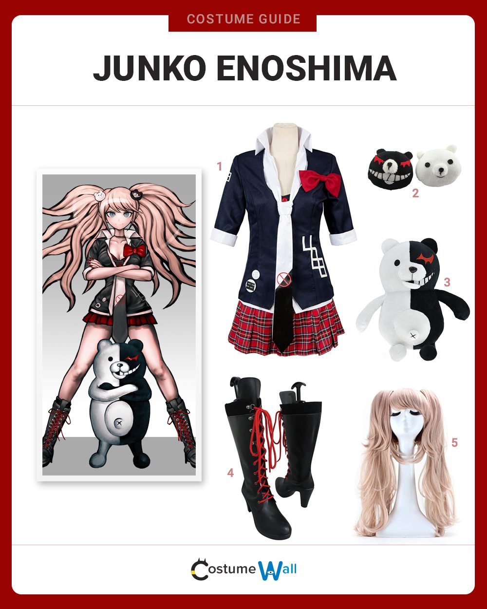 Junko Enoshima Costume Guide