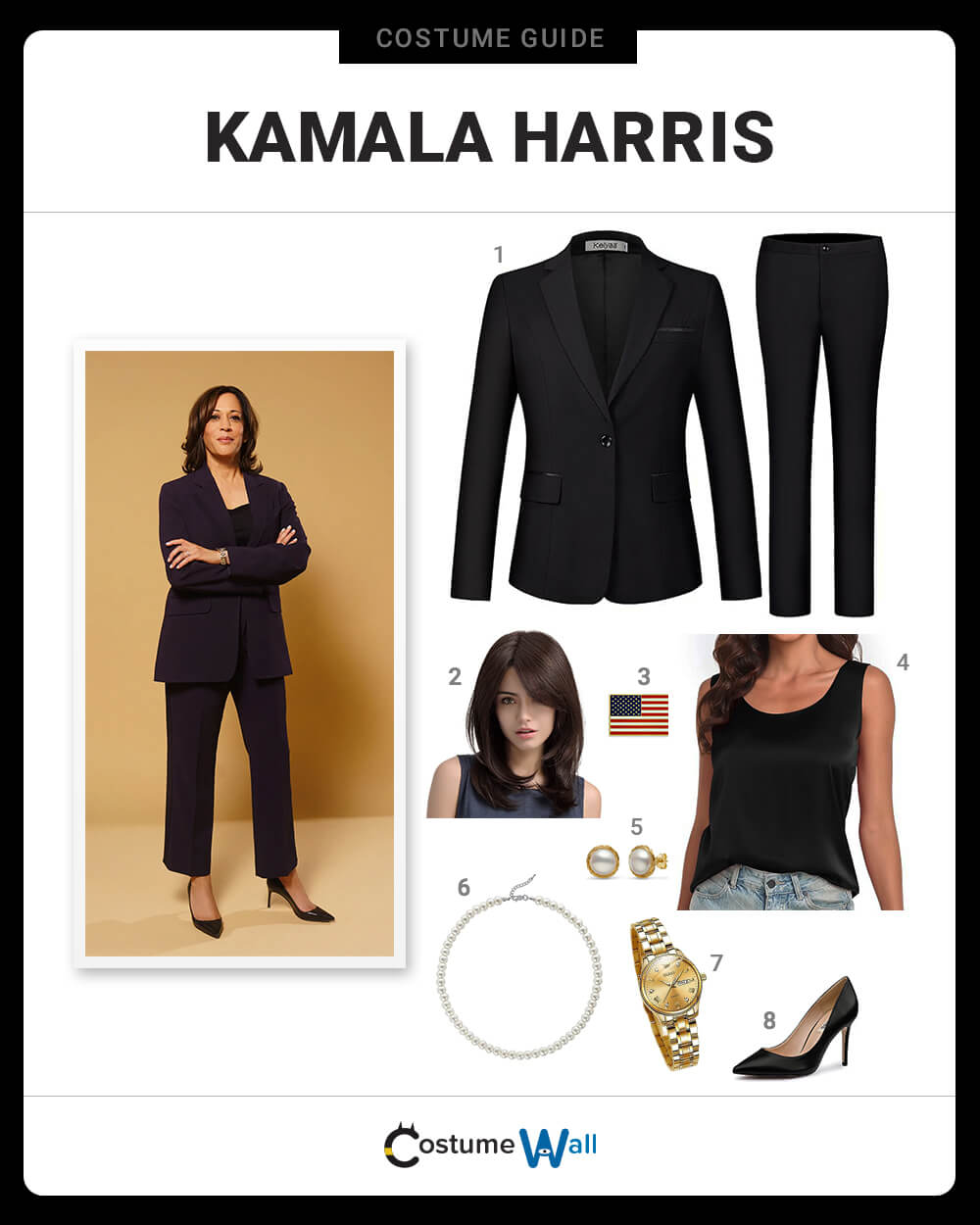 Dress Like Kamala Harris Costume Halloween and Cosplay Guides