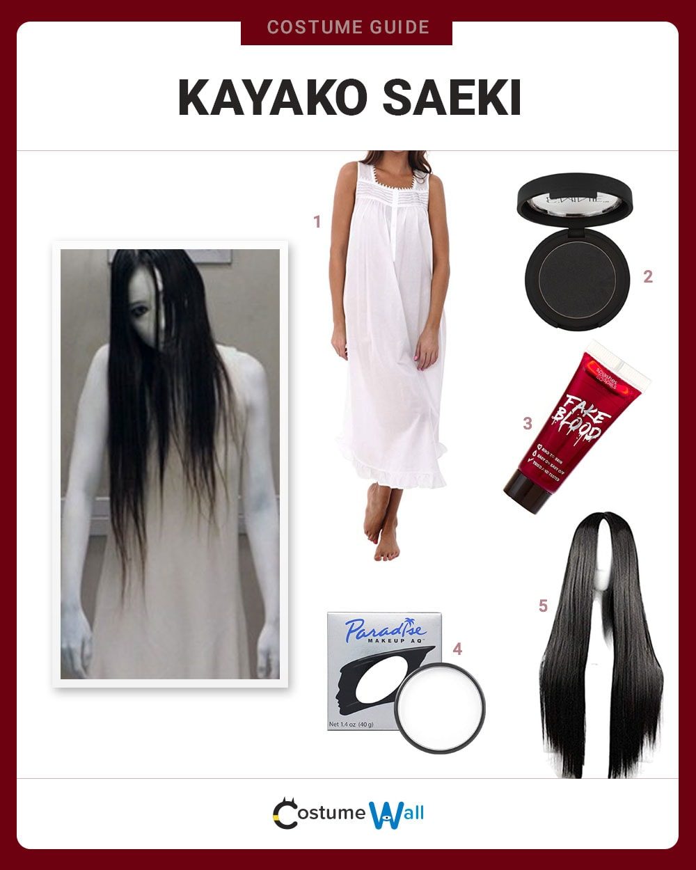 Kayako Saeki Costume Guide