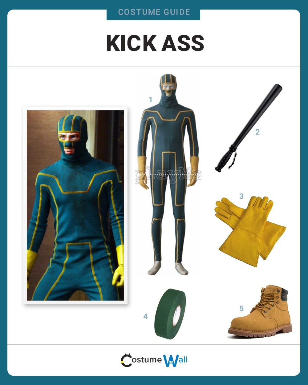 Kick-Ass Costume Guide