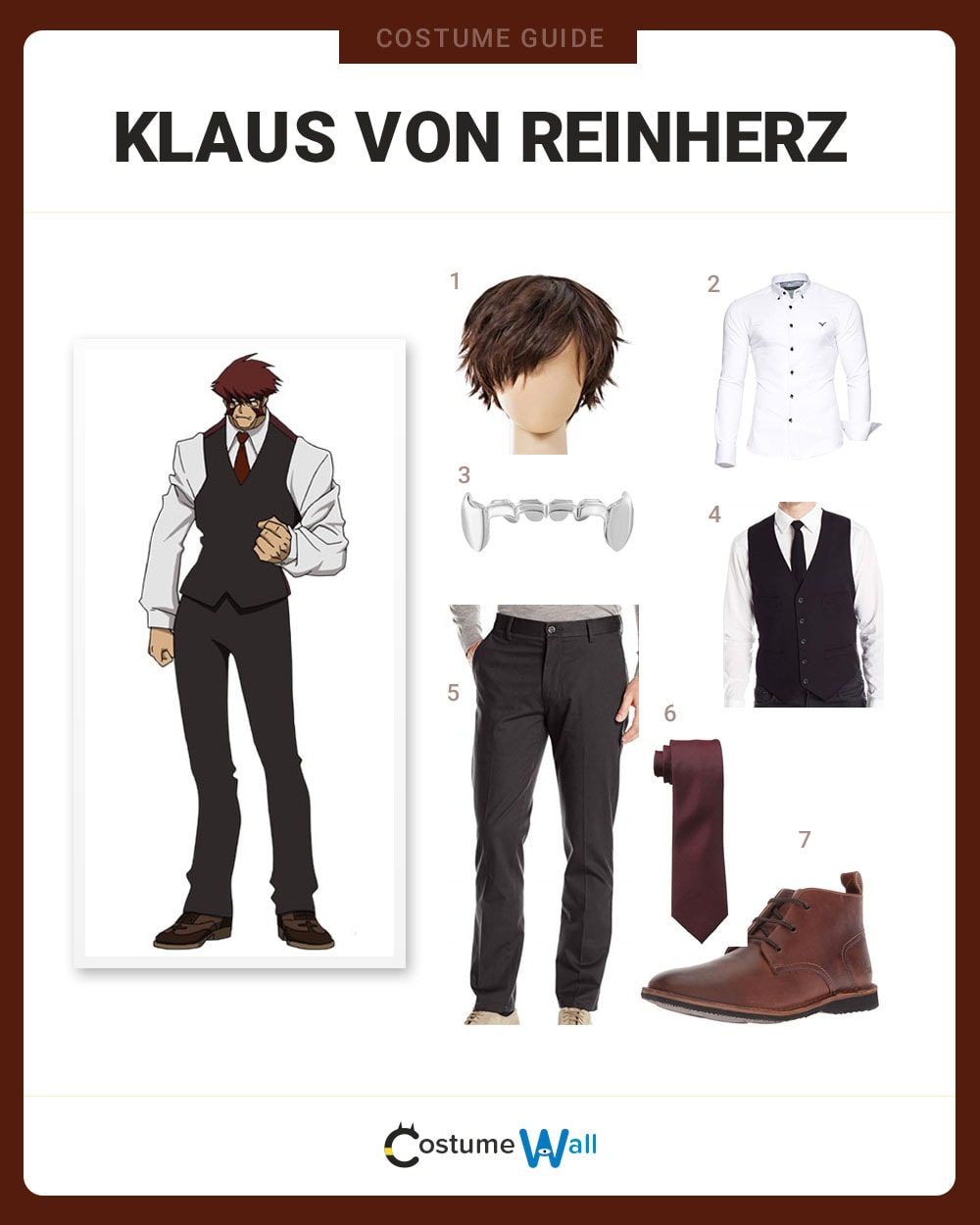 Klaus Von Reinherz Costume Guide