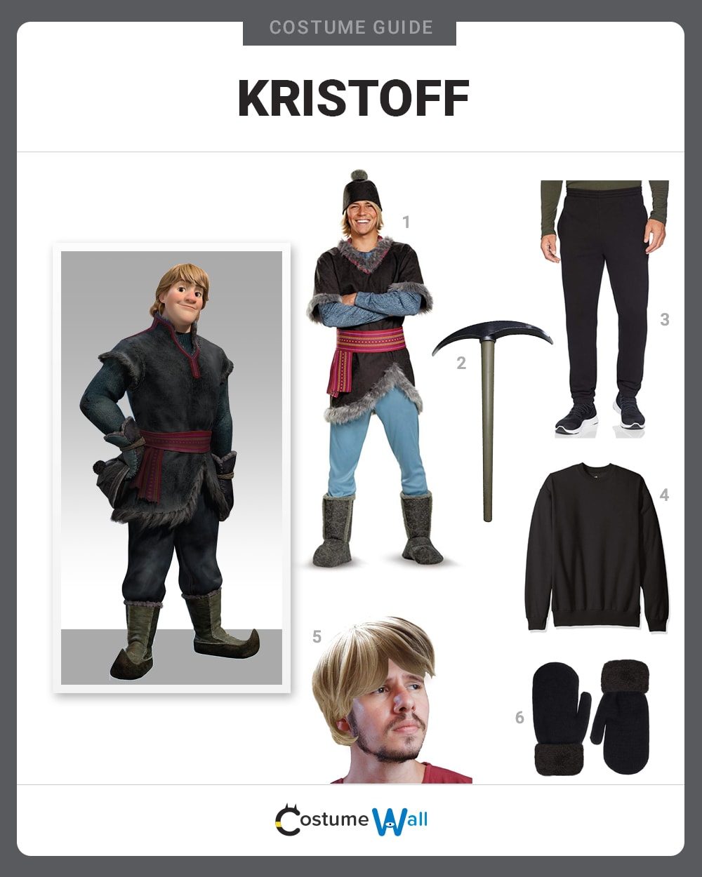 Kristoff Bjorgman Costume Guide