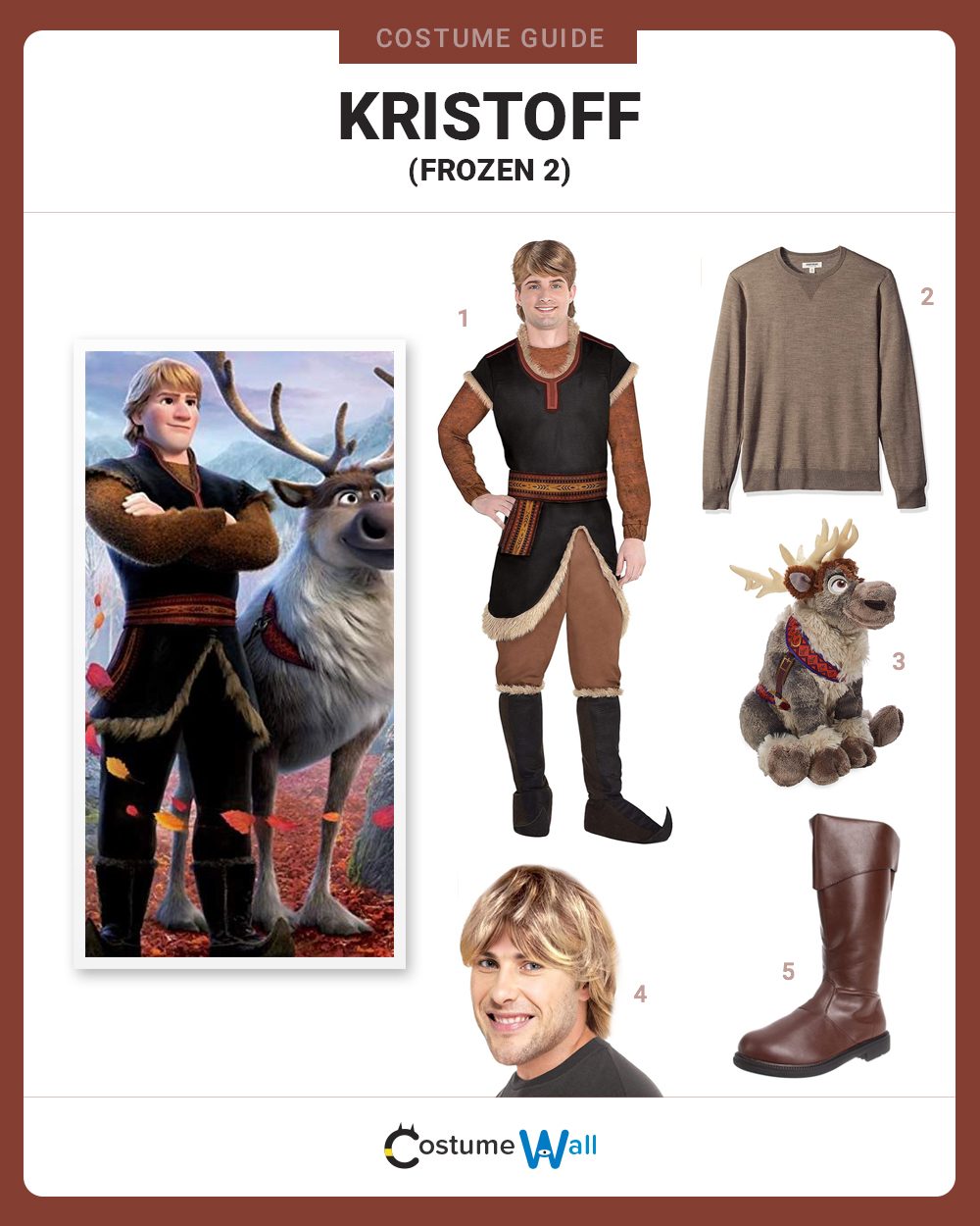 Dress Like Kristoff in Frozen 2 Costume