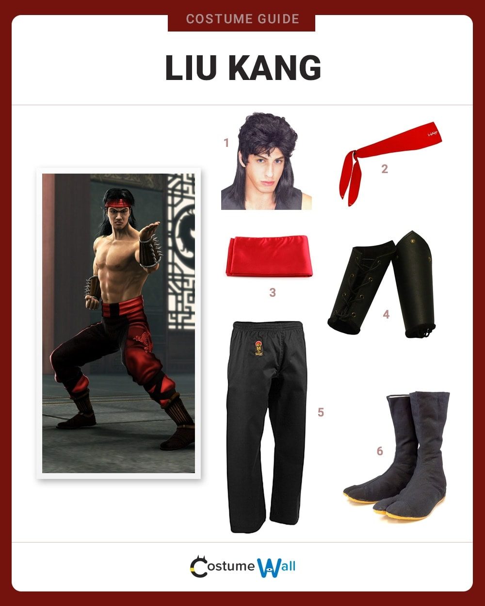 Liu Kang Costume Guide