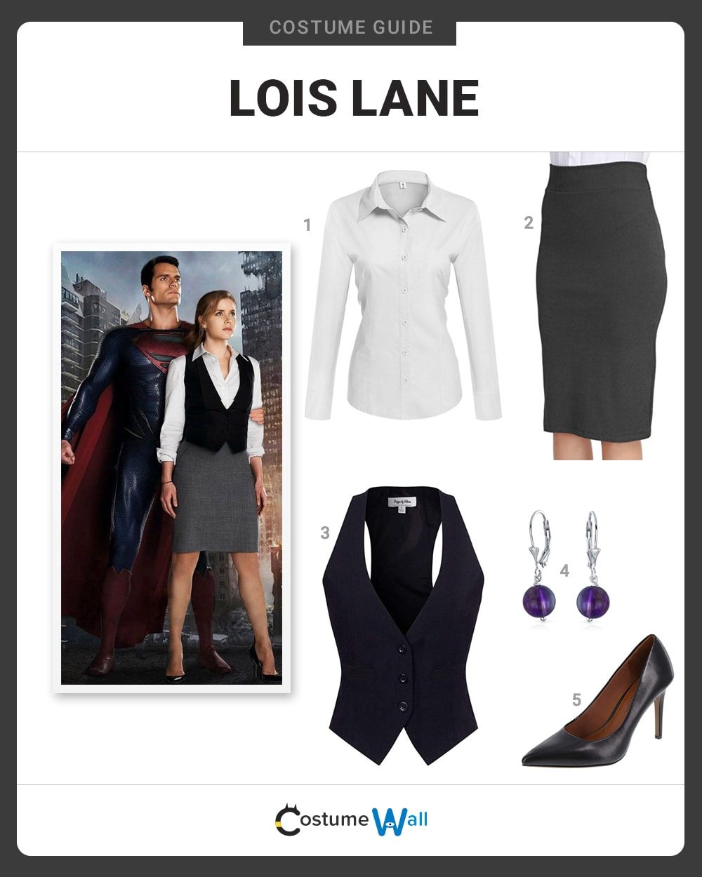 Lois Lane Costume Guide