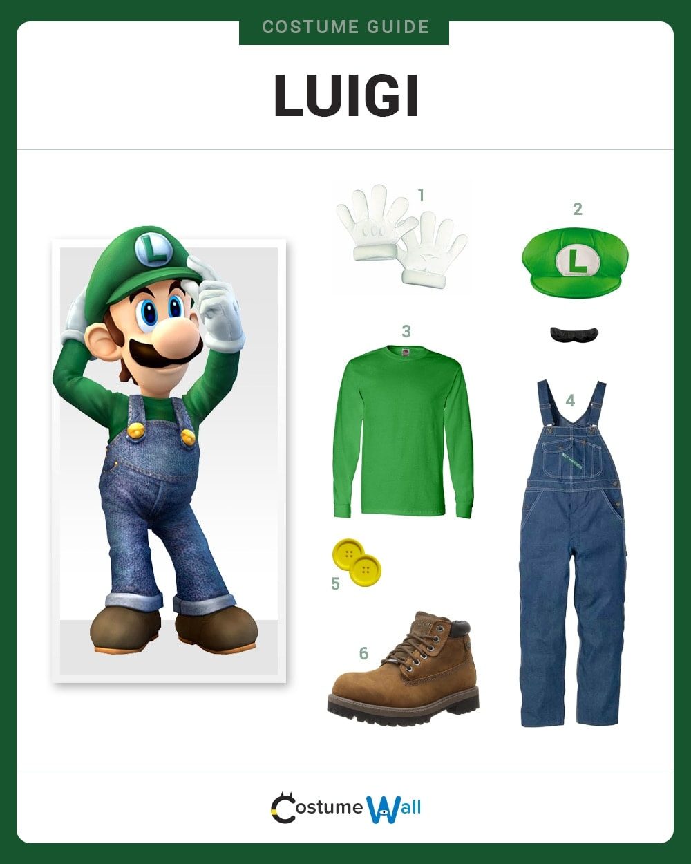 Dress Like Luigi Costume