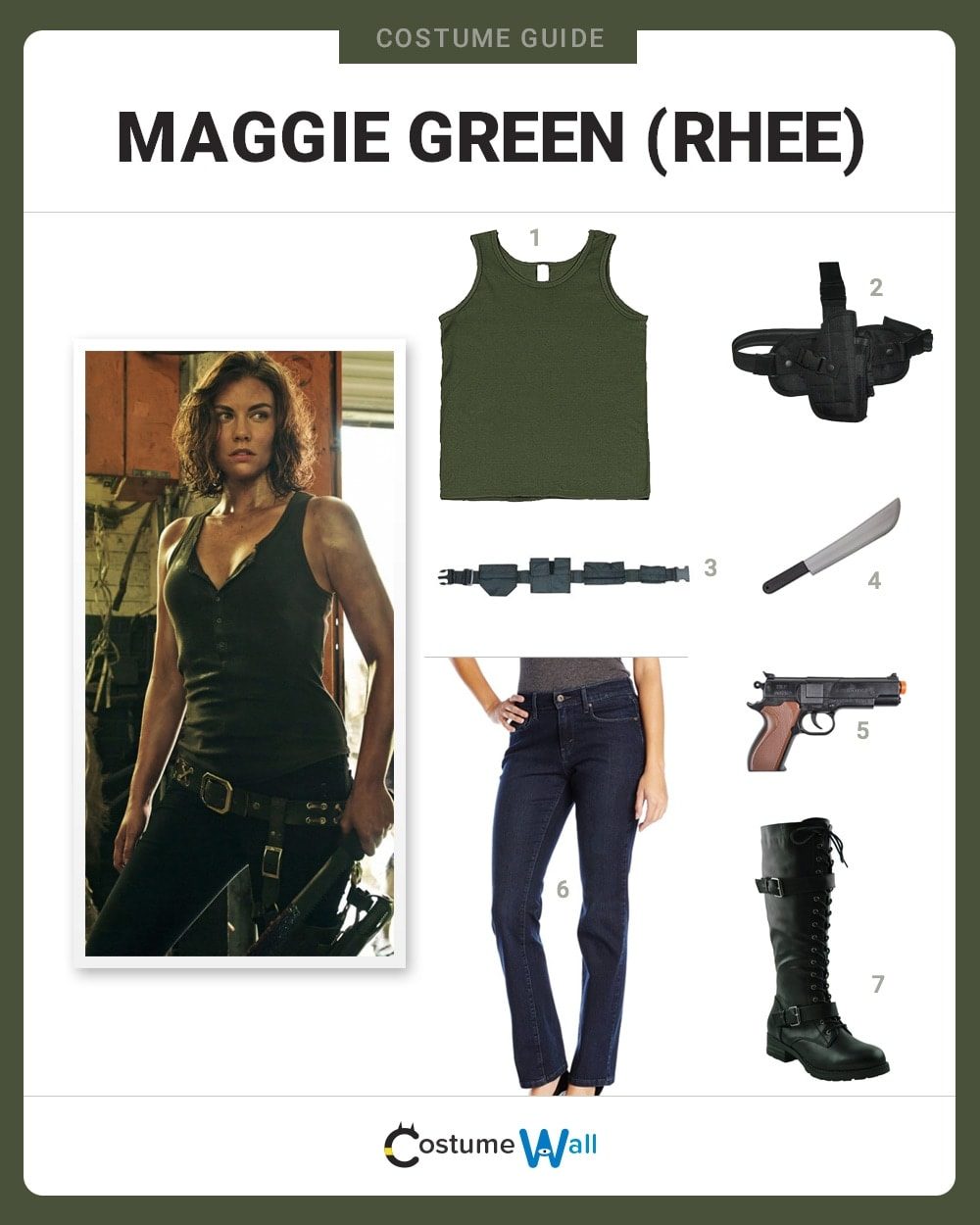 Maggie Green Costume Guide