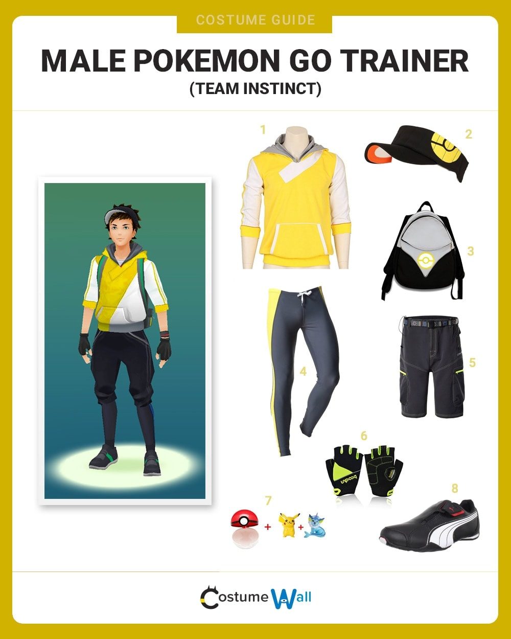 Instinct Trainer (M) Costume Guide