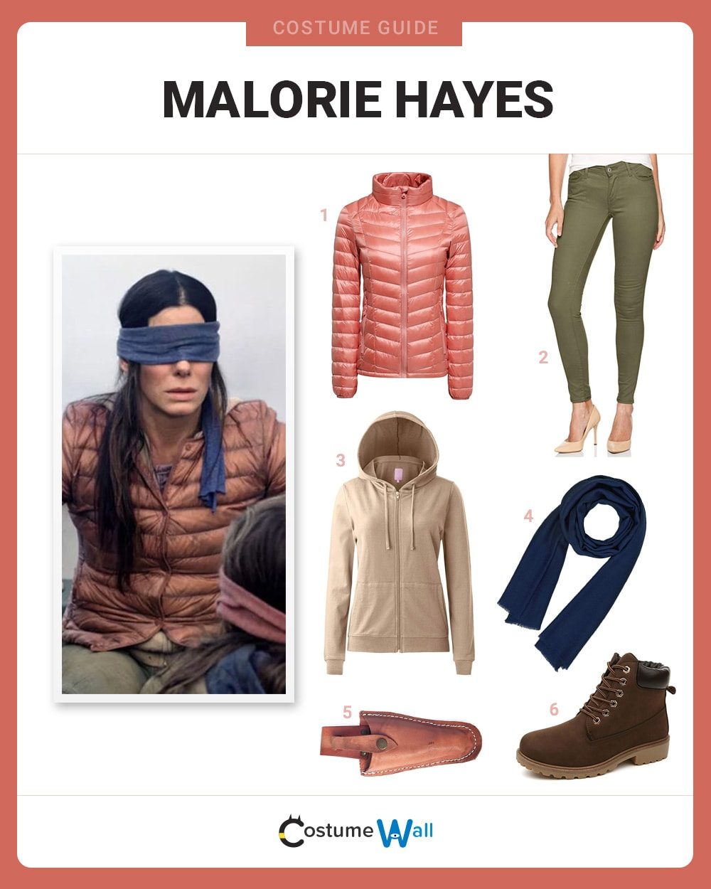 Malorie Hayes Costume Guide