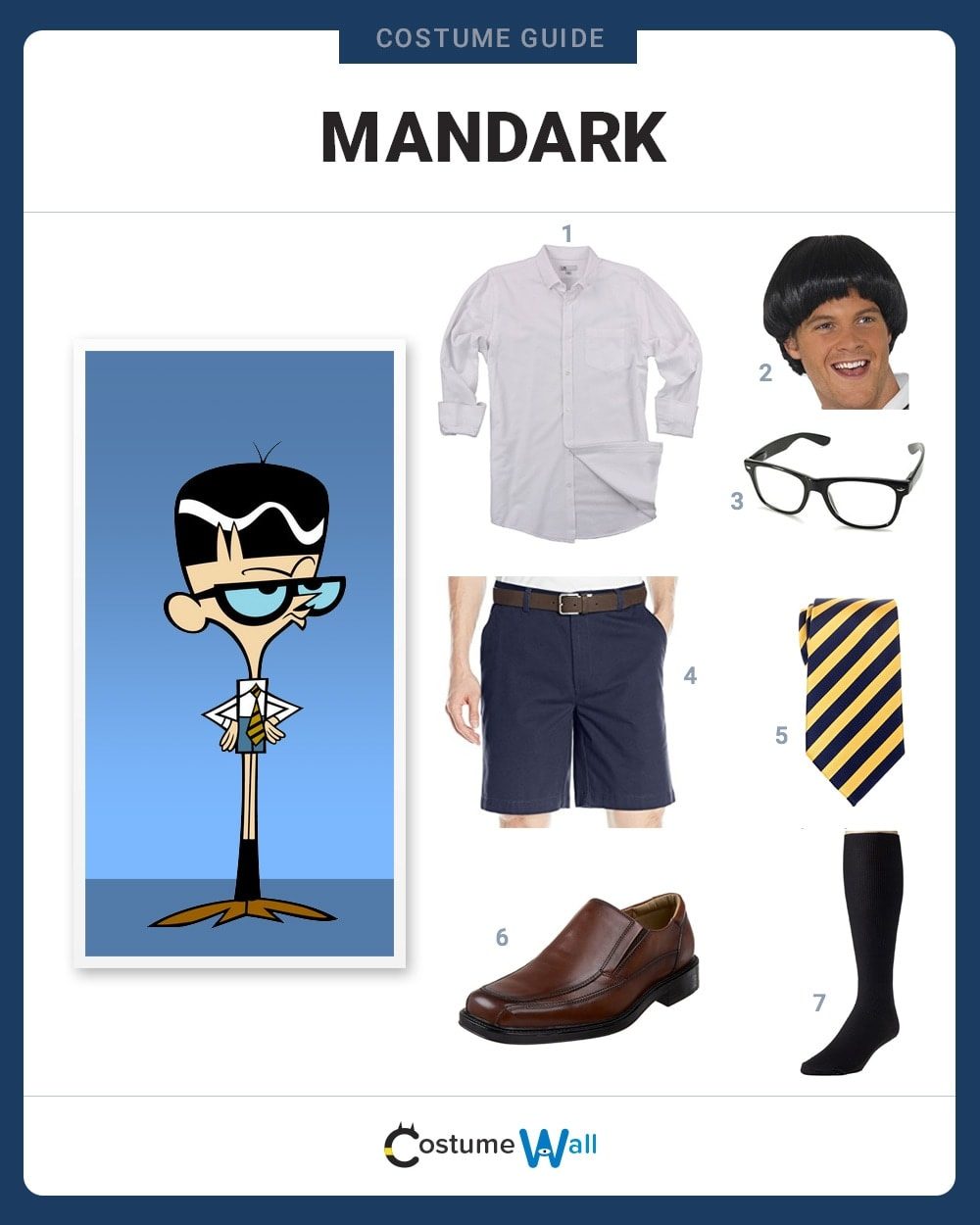 Mandark Costume Guide