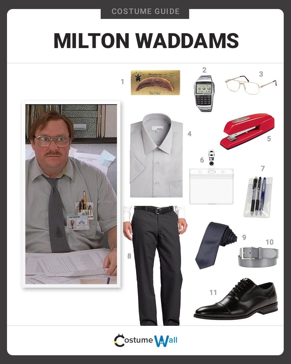 Milton Waddams Costume Guide