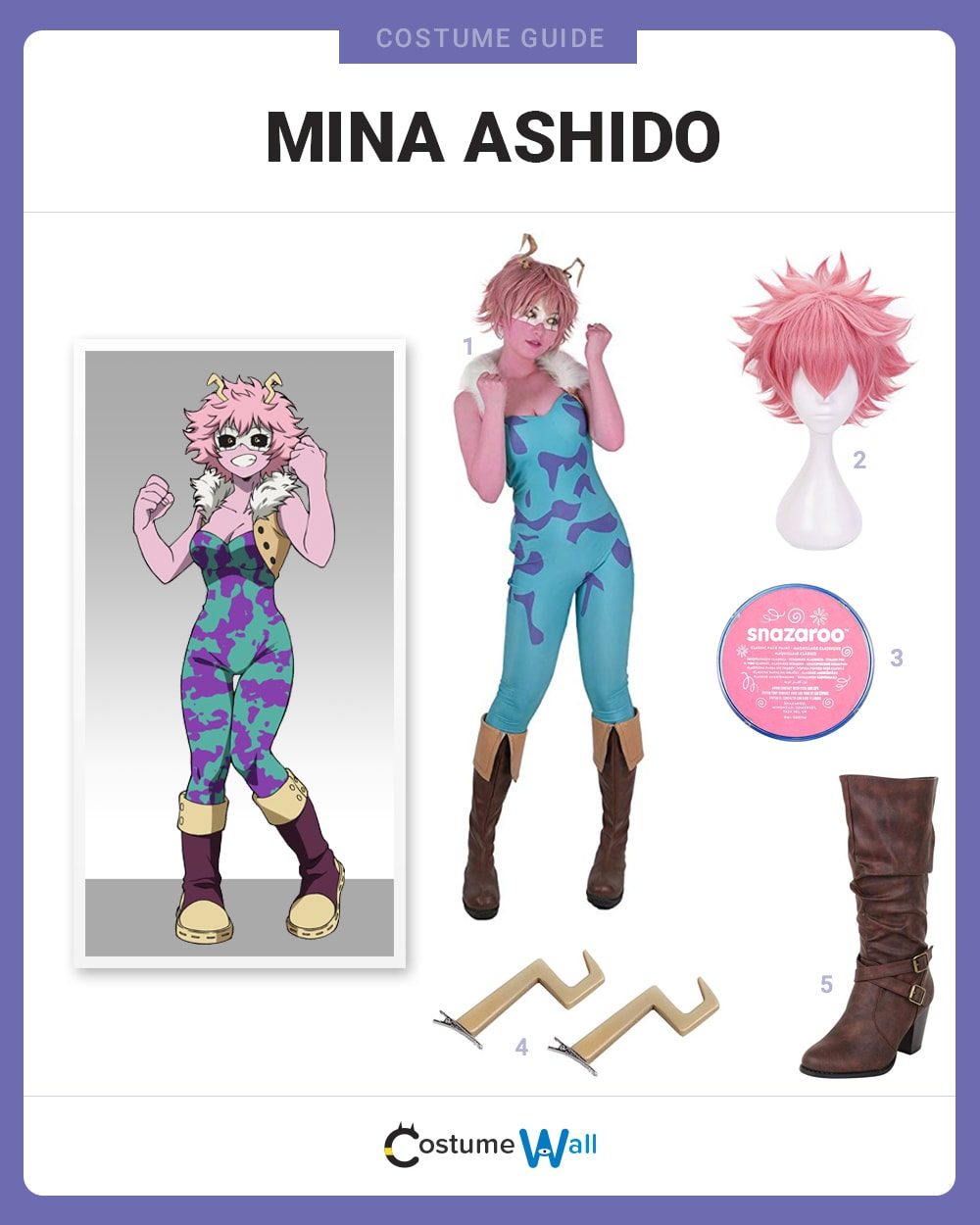 Mina Ashido Costume Guide