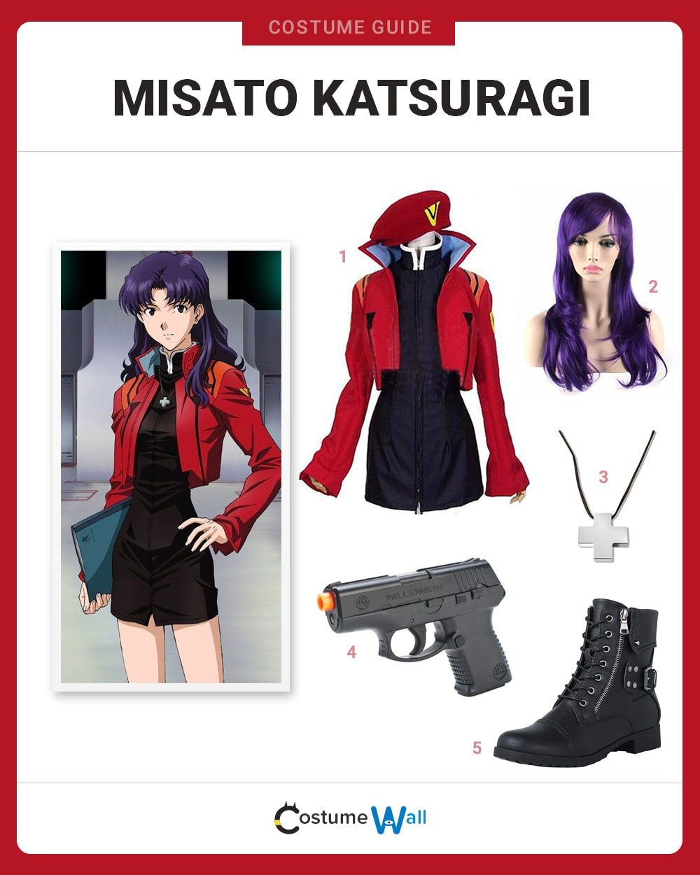 Misato Katsuragi Costume Guide