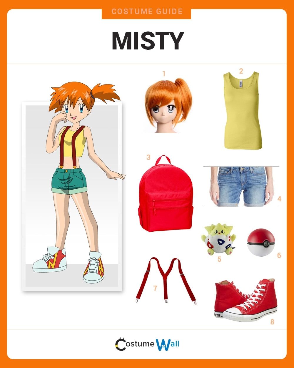 Misty Costume Guide